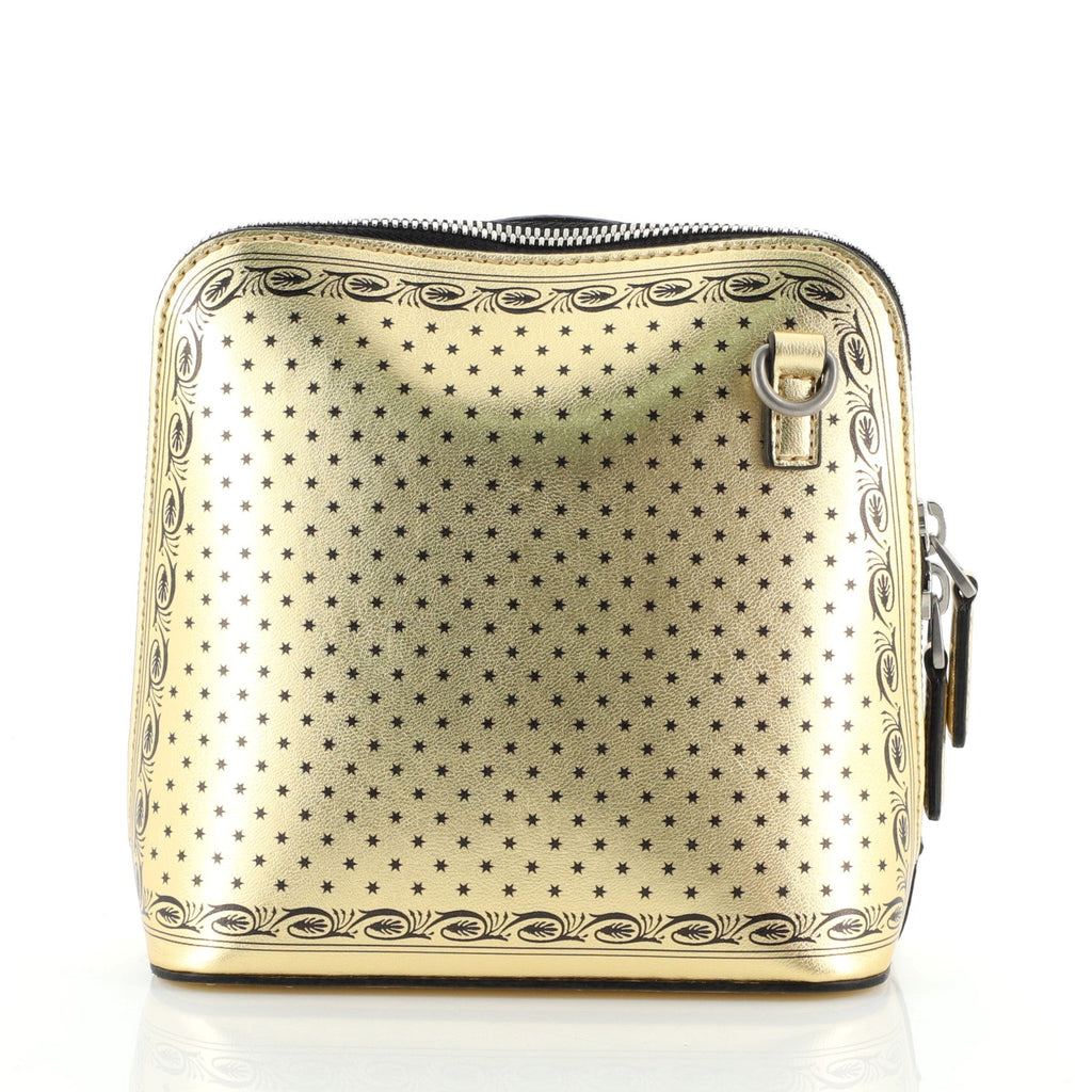Dome Crossbody Bag Limited Edition Printed Leather Mini