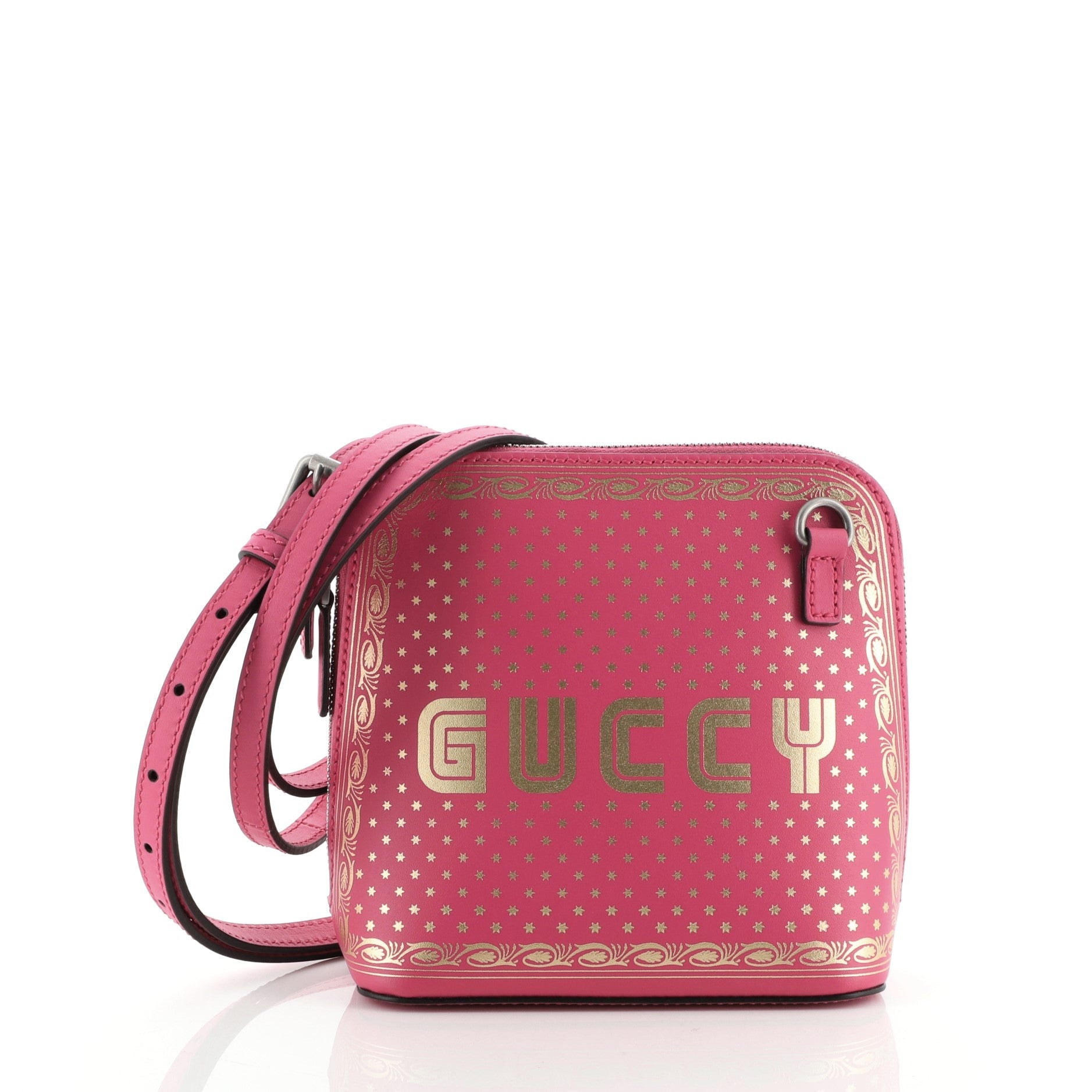 Dome Crossbody Bag Limited Edition Printed Leather Mini