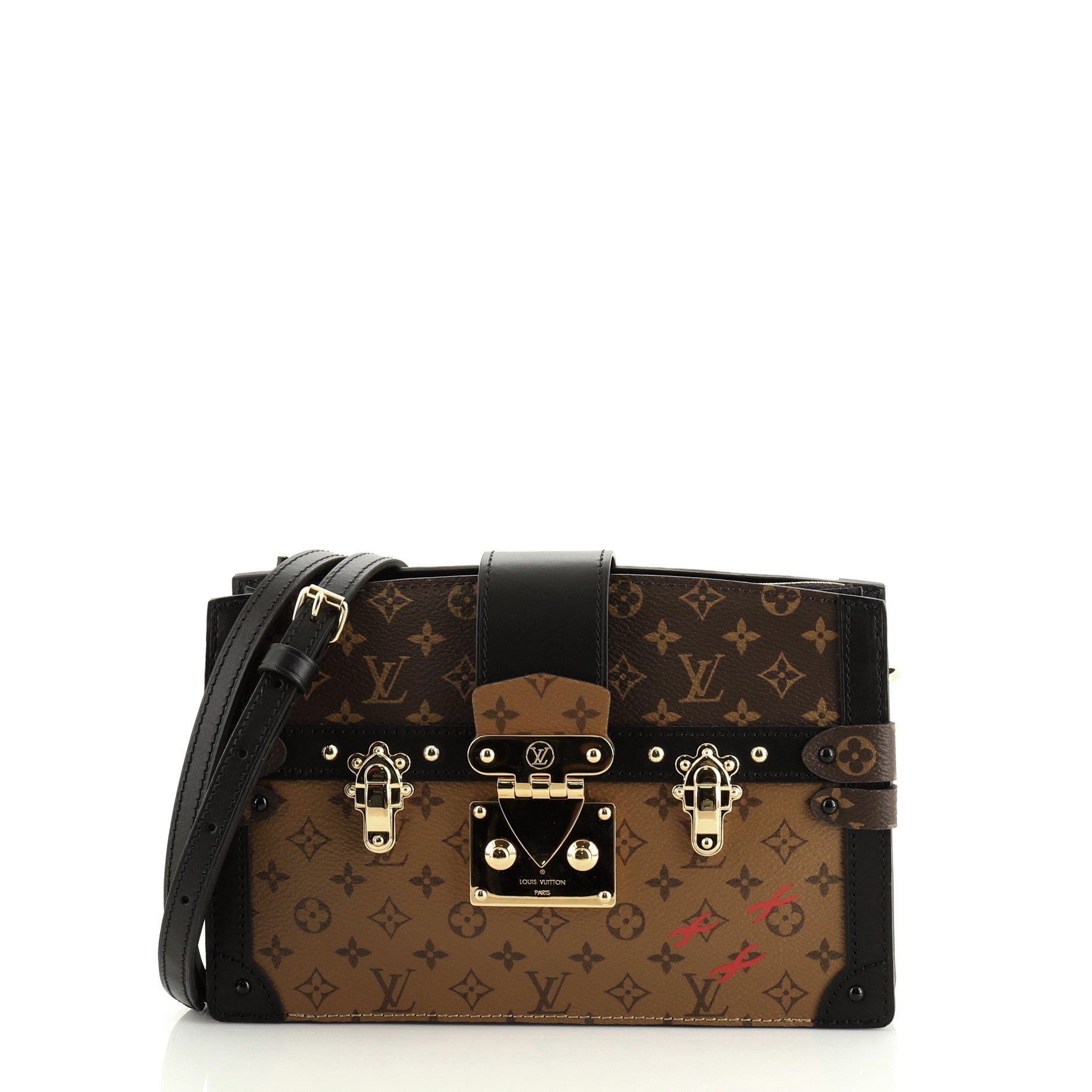 Trunk Clutch Reverse Monogram Canvas