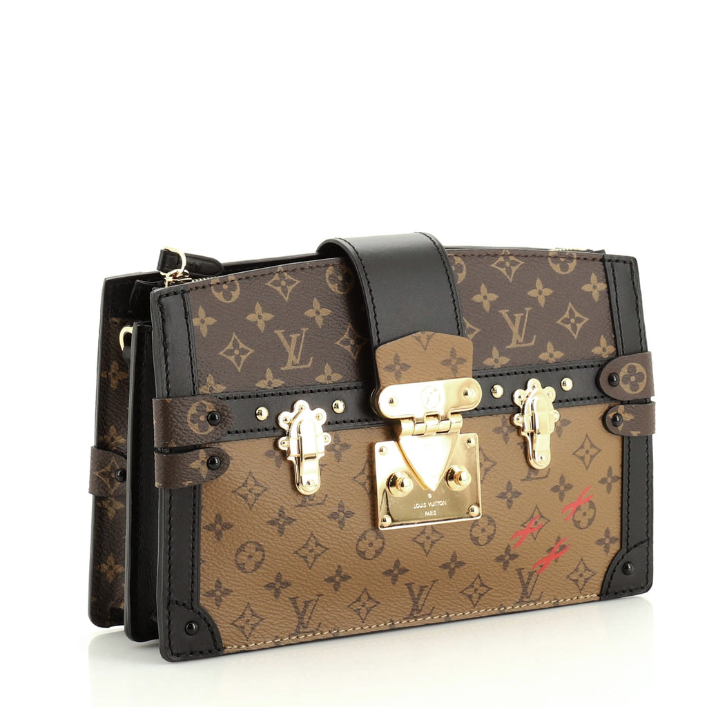 Trunk Clutch Reverse Monogram Canvas