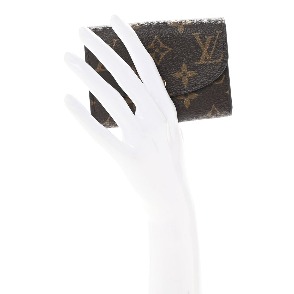 Monogram Rosalie Coin Purse Rose Ballerine