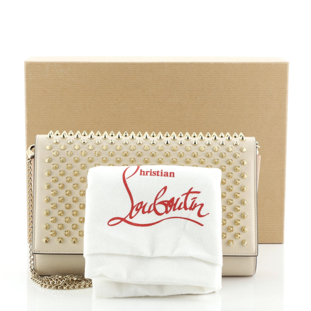 Paloma Clutch Spiked Leather