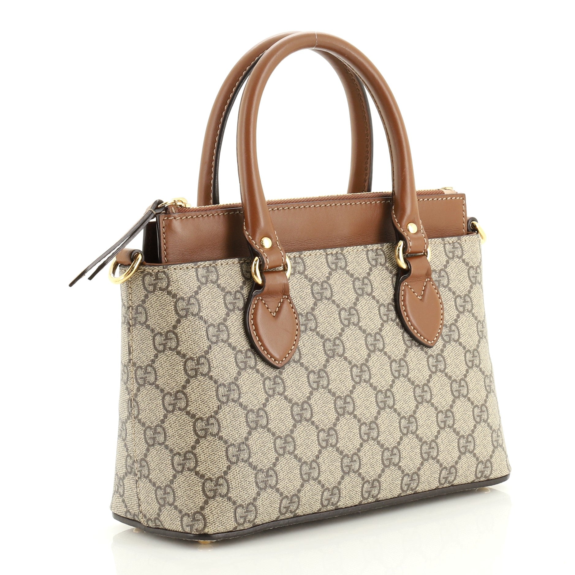 Linea A Convertible Tote GG Coated Canvas Mini