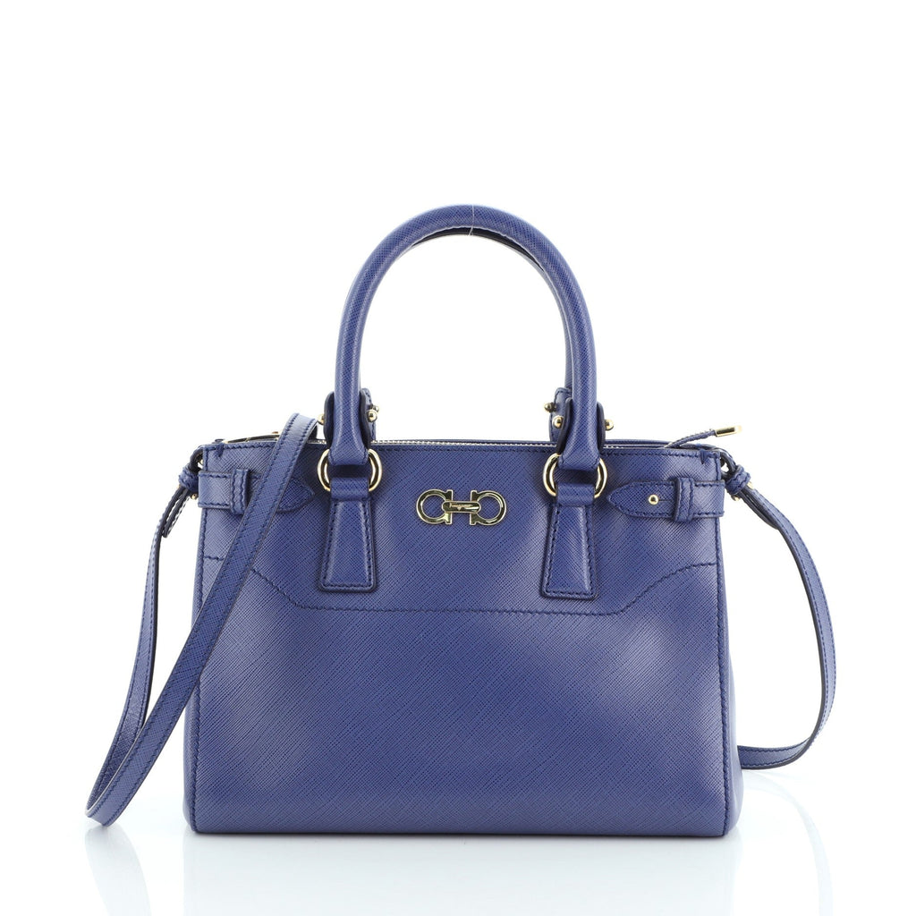 Batik Tote Saffiano Leather Mini