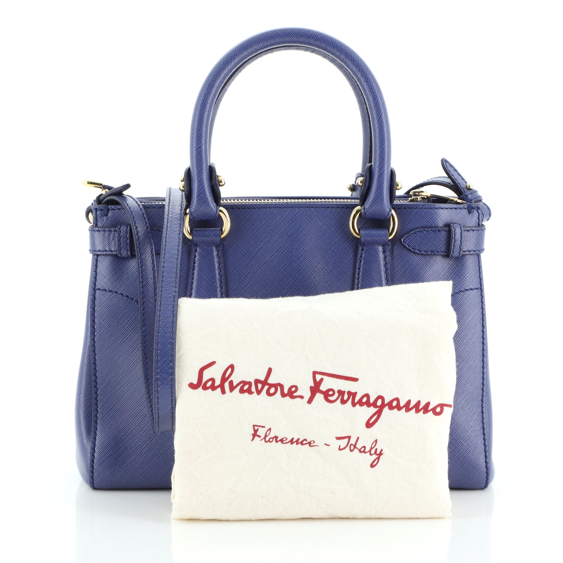 Batik Tote Saffiano Leather Mini