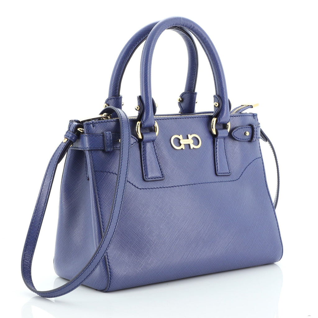 Batik Tote Saffiano Leather Mini