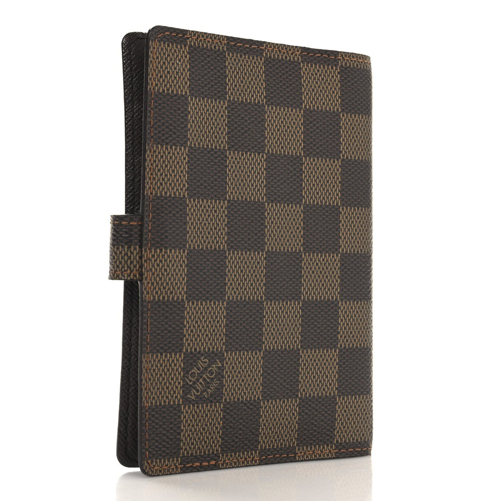 Damier Ebene Small Ring Agenda Cover