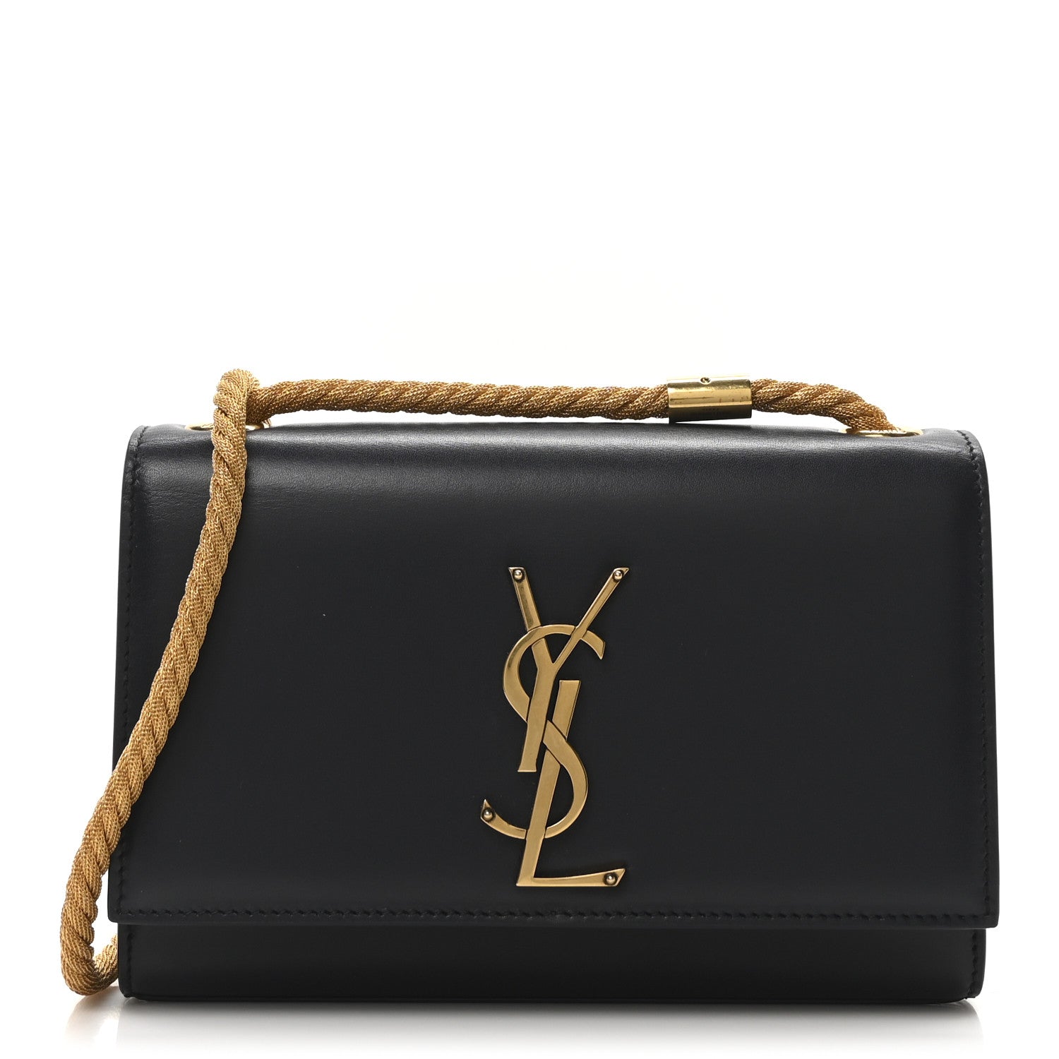 Calfskin Small Monogram Kate Satchel Deep Marine