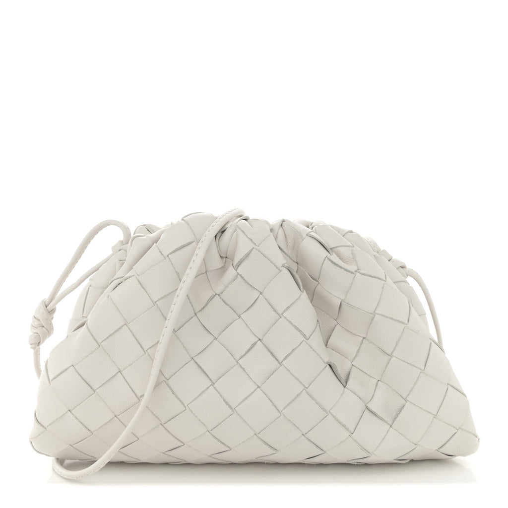 Nappa Intrecciato The Mini Pouch Chalk