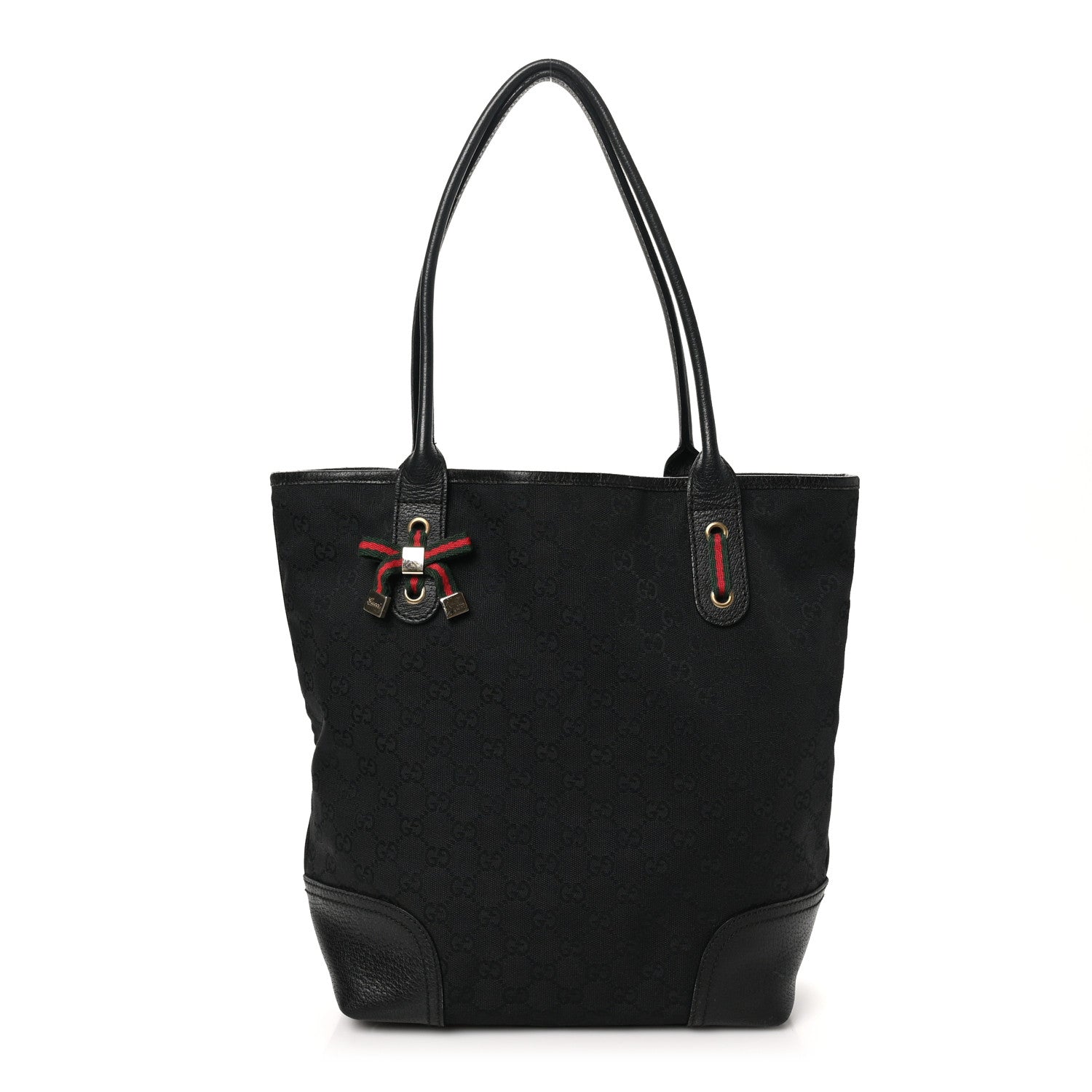 Monogram Medium Princy Tote Black