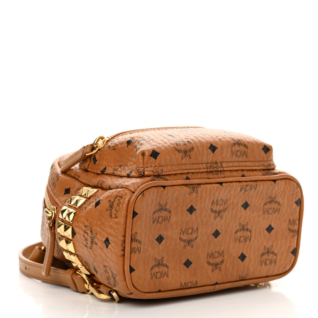 Visetos Side Stud X-Mini Stark Backpack Cognac