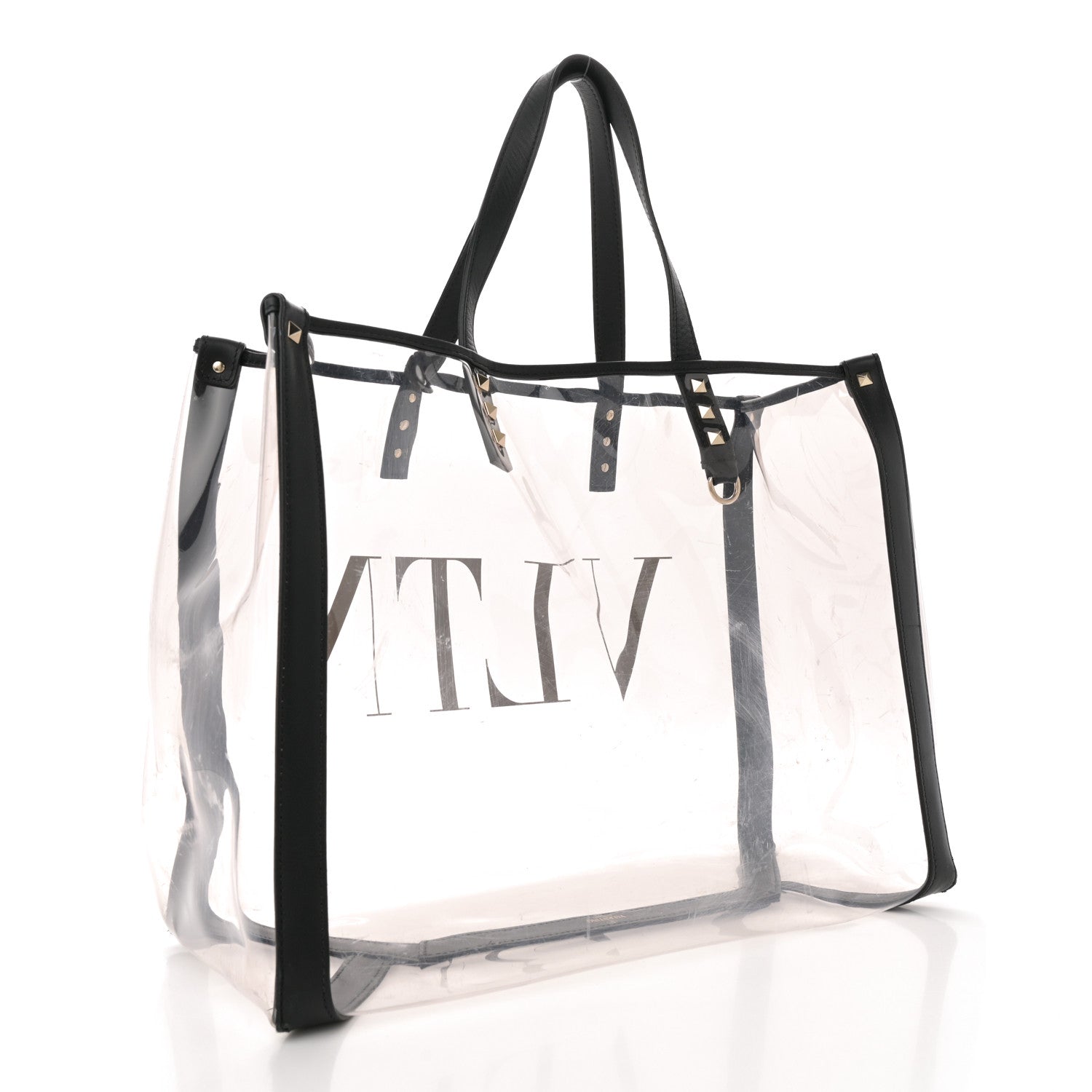 Plexy VLTN Shopping Bag Transparent