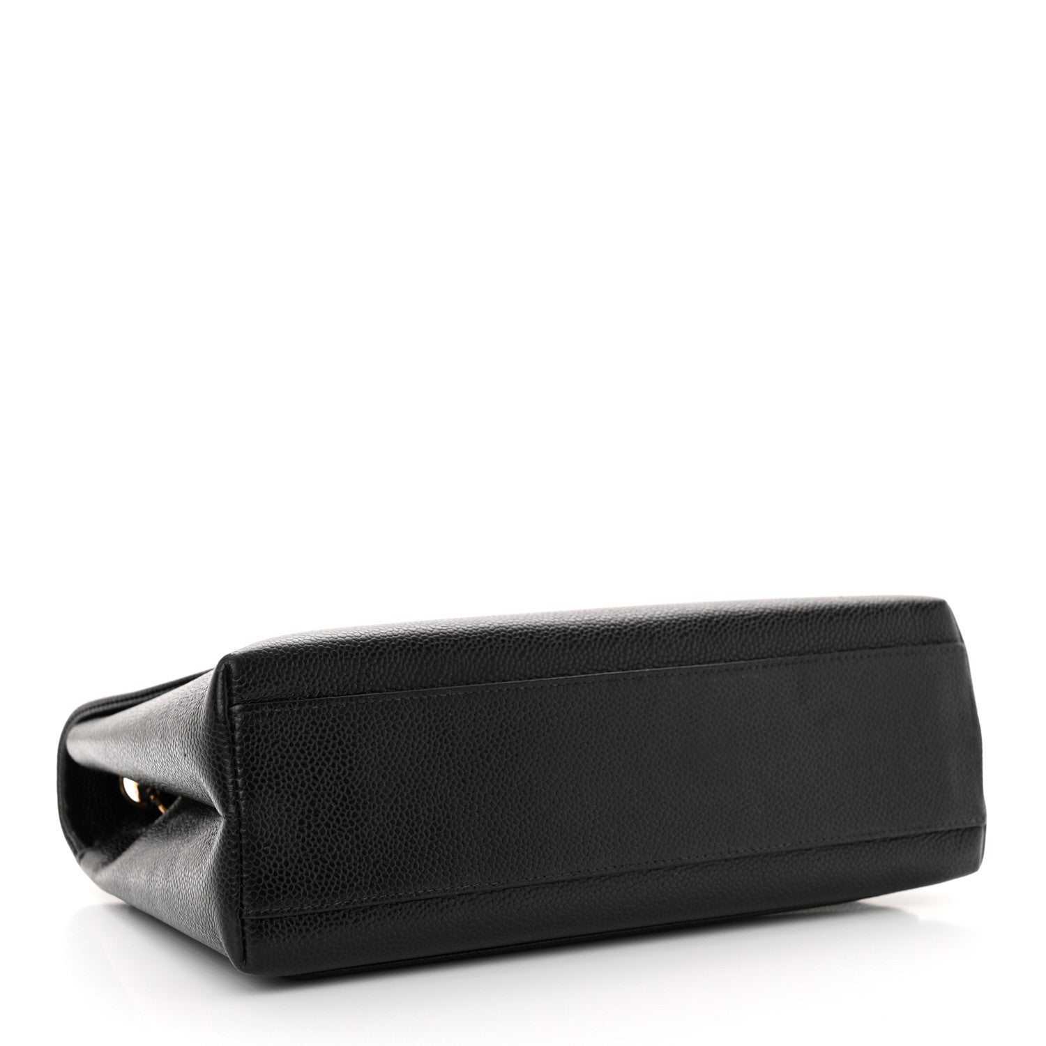 Caviar Jumbo Single Flap Black