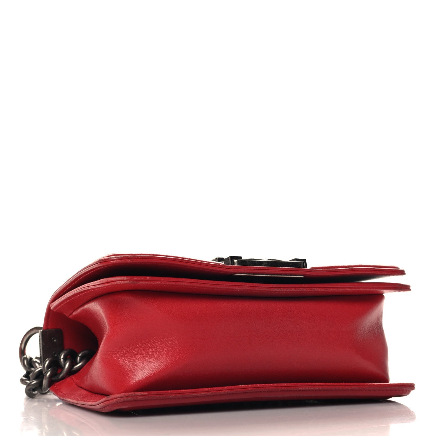 Galuchat Stingray Small Boy Flap Red