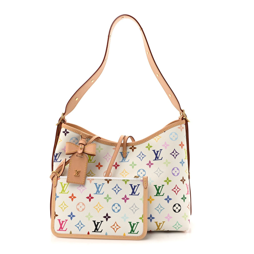 LV X TM Monogram Multicolor CarryAll PM White