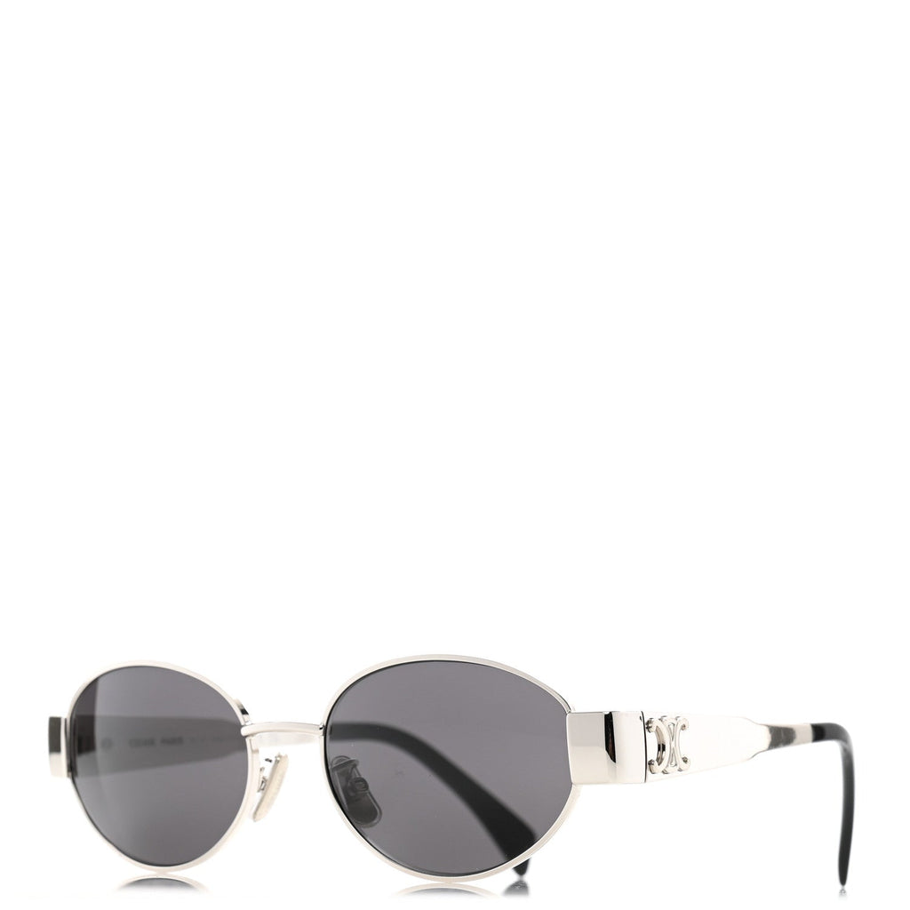 Metal Triomphe 01 Sunglasses CL40235U Silver Black