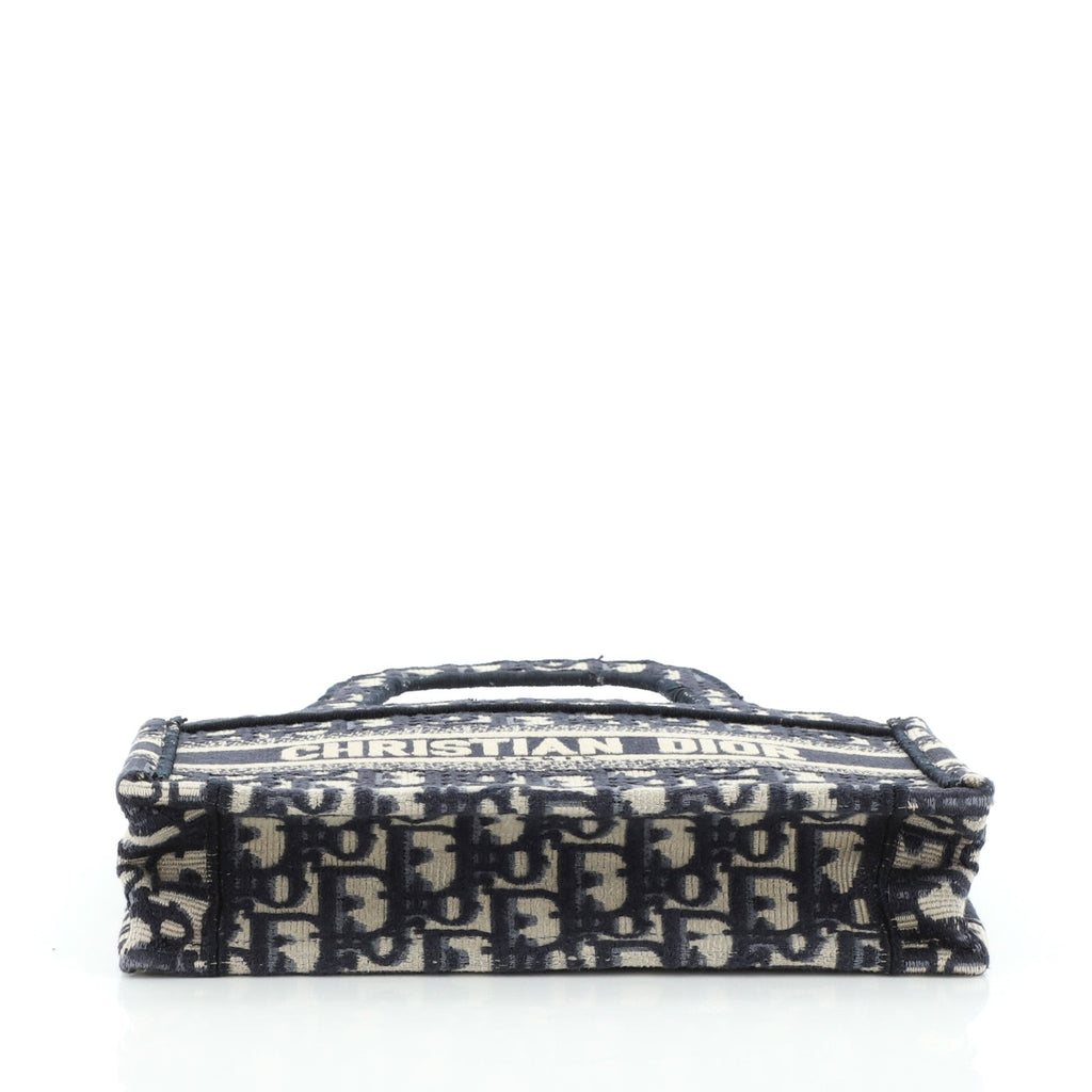 Book Tote Oblique Canvas Mini