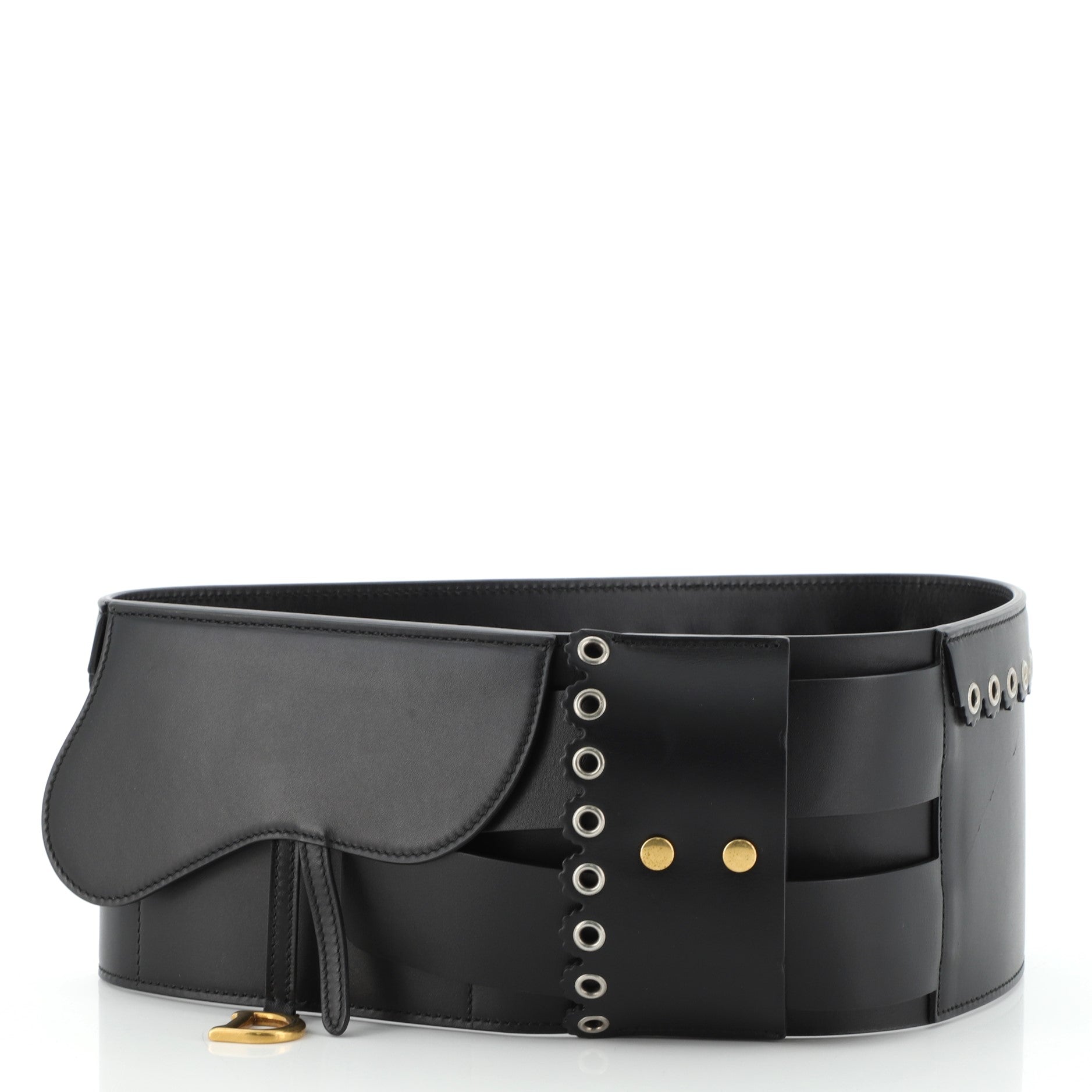 Corset Saddle Belt Leather 80