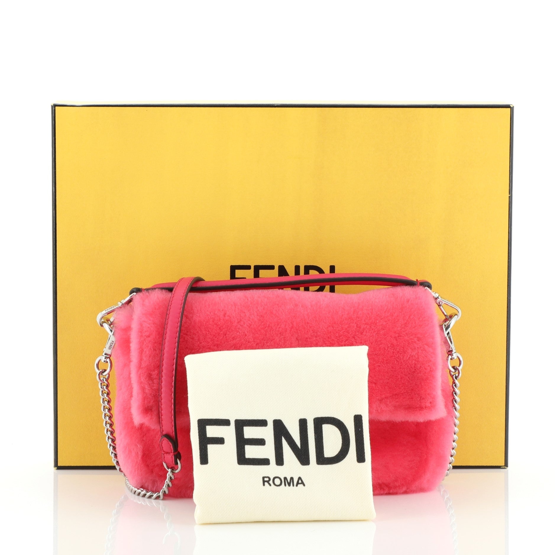 Baguette NM Bag Shearling Mini