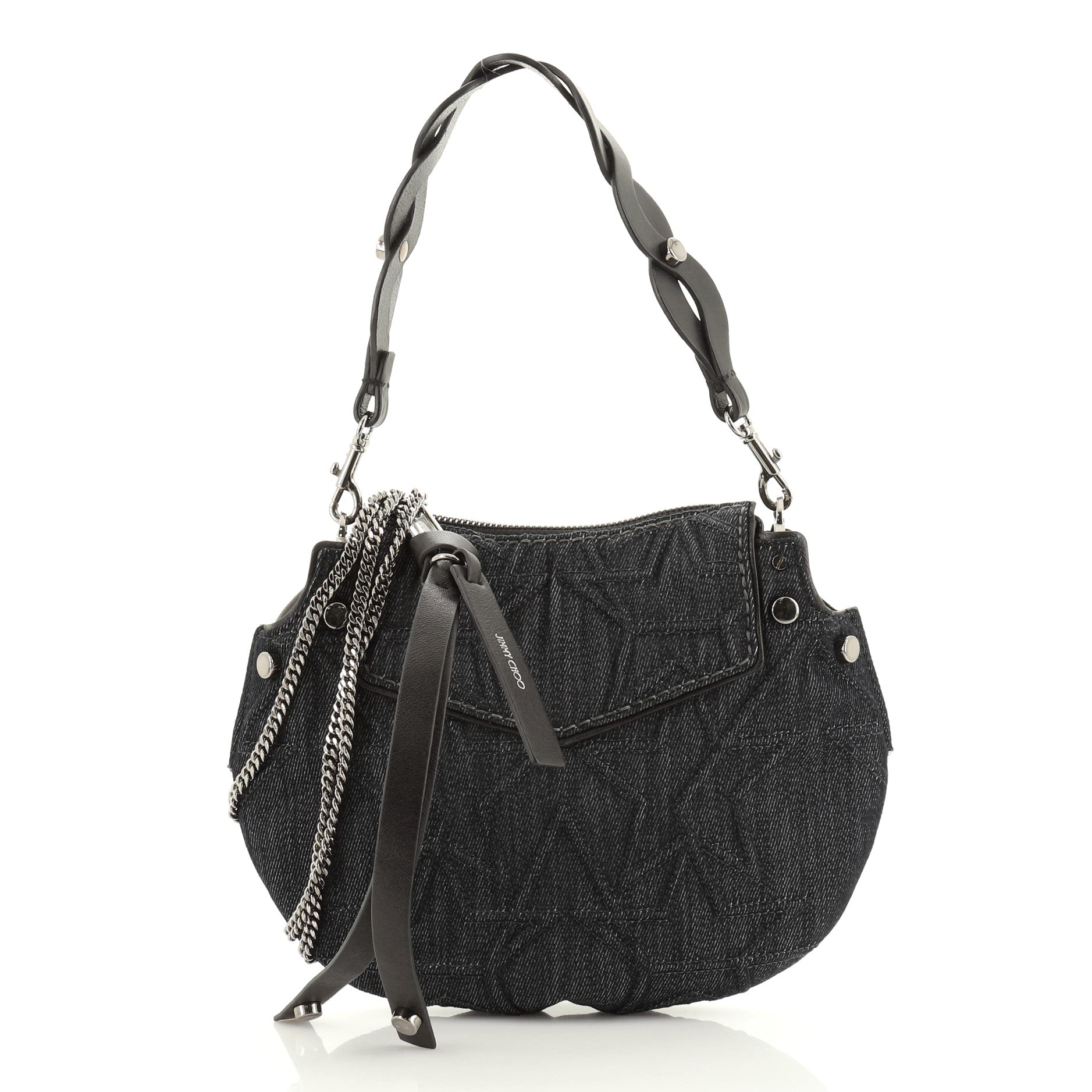Artie Hobo Quilted Denim Mini