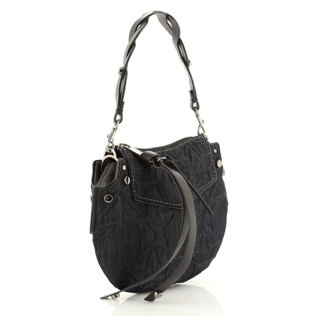 Artie Hobo Quilted Denim Mini