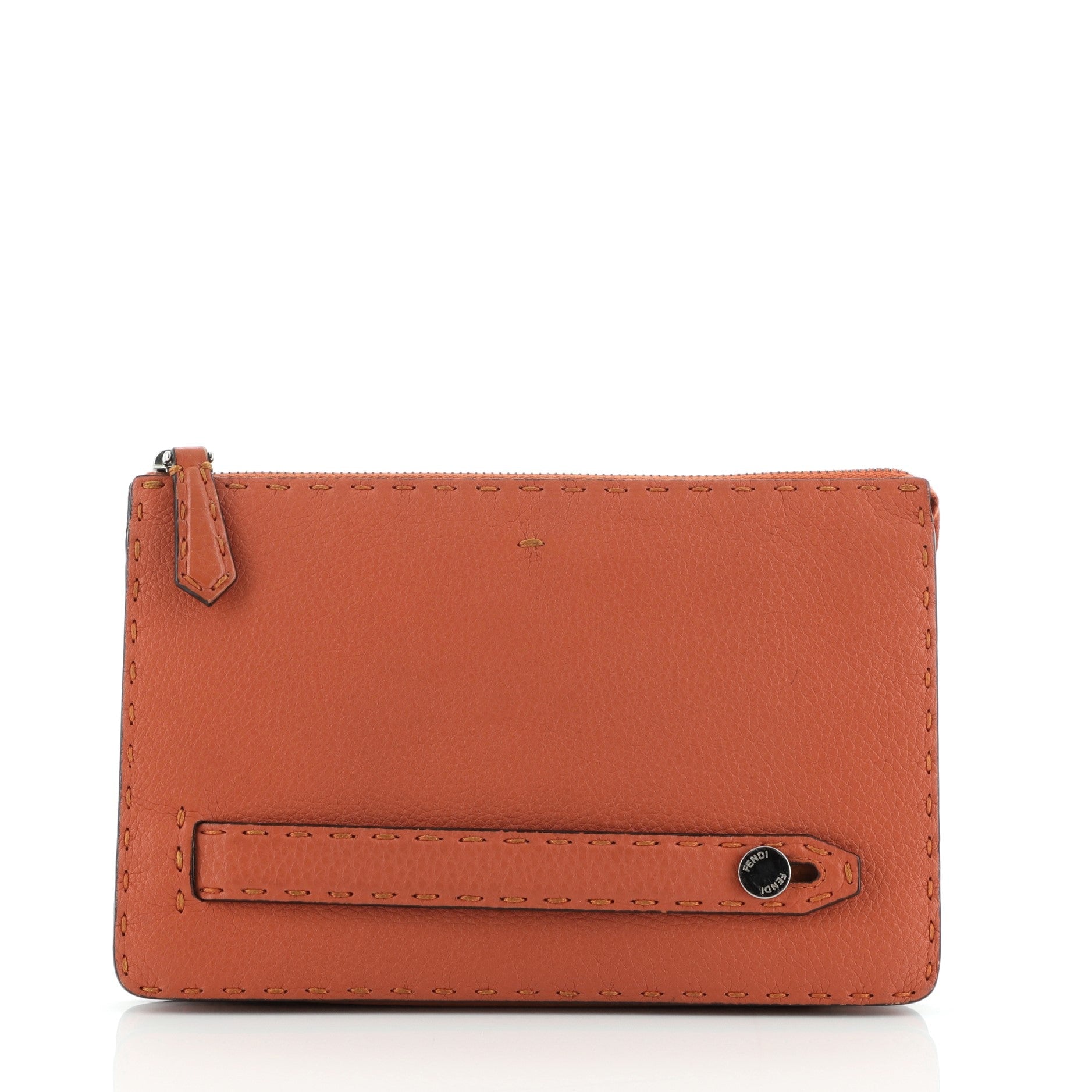 Selleria Zip Clutch Leather Small