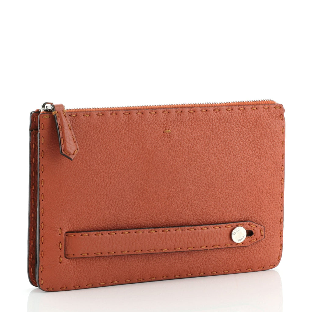 Selleria Zip Clutch Leather Small