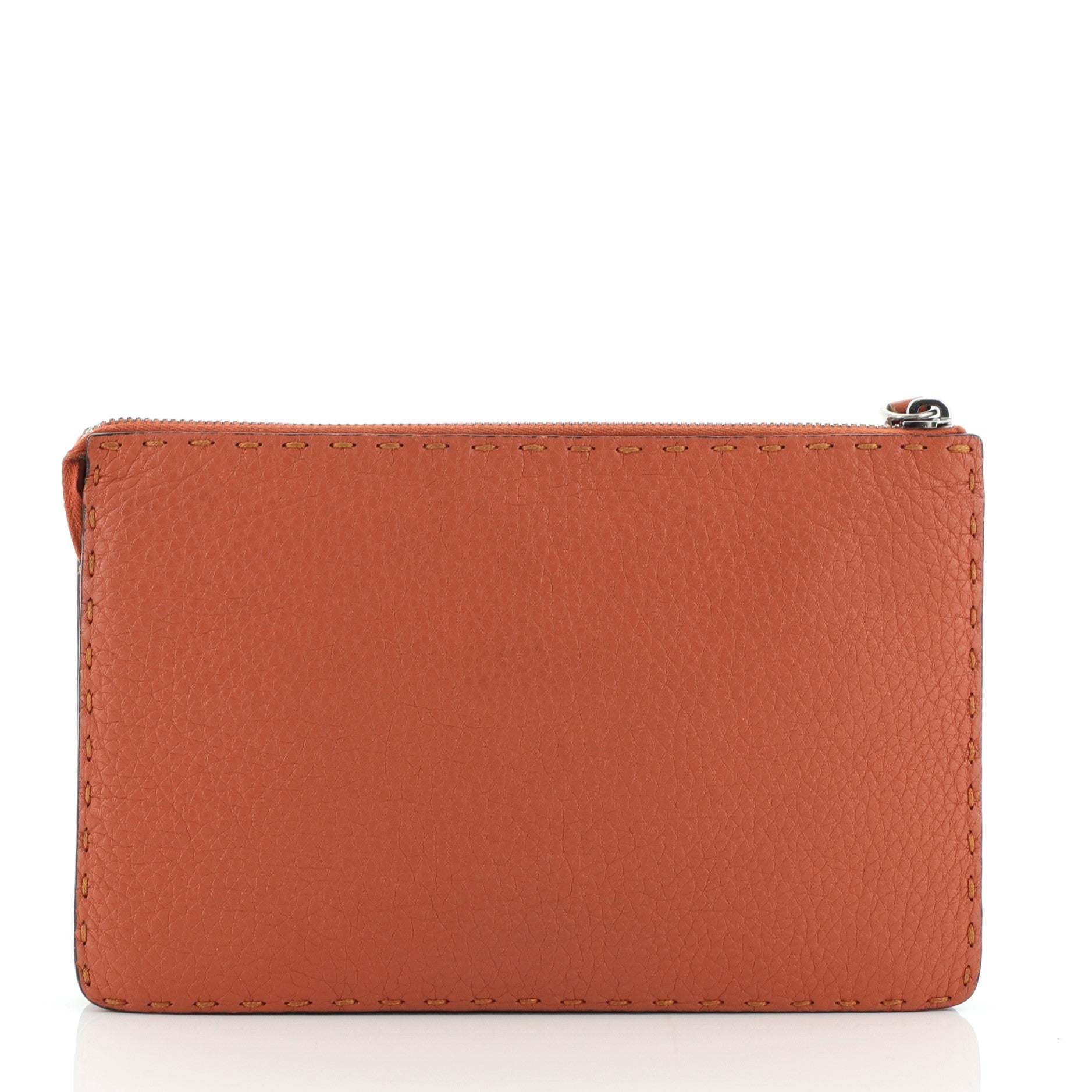 Selleria Zip Clutch Leather Small