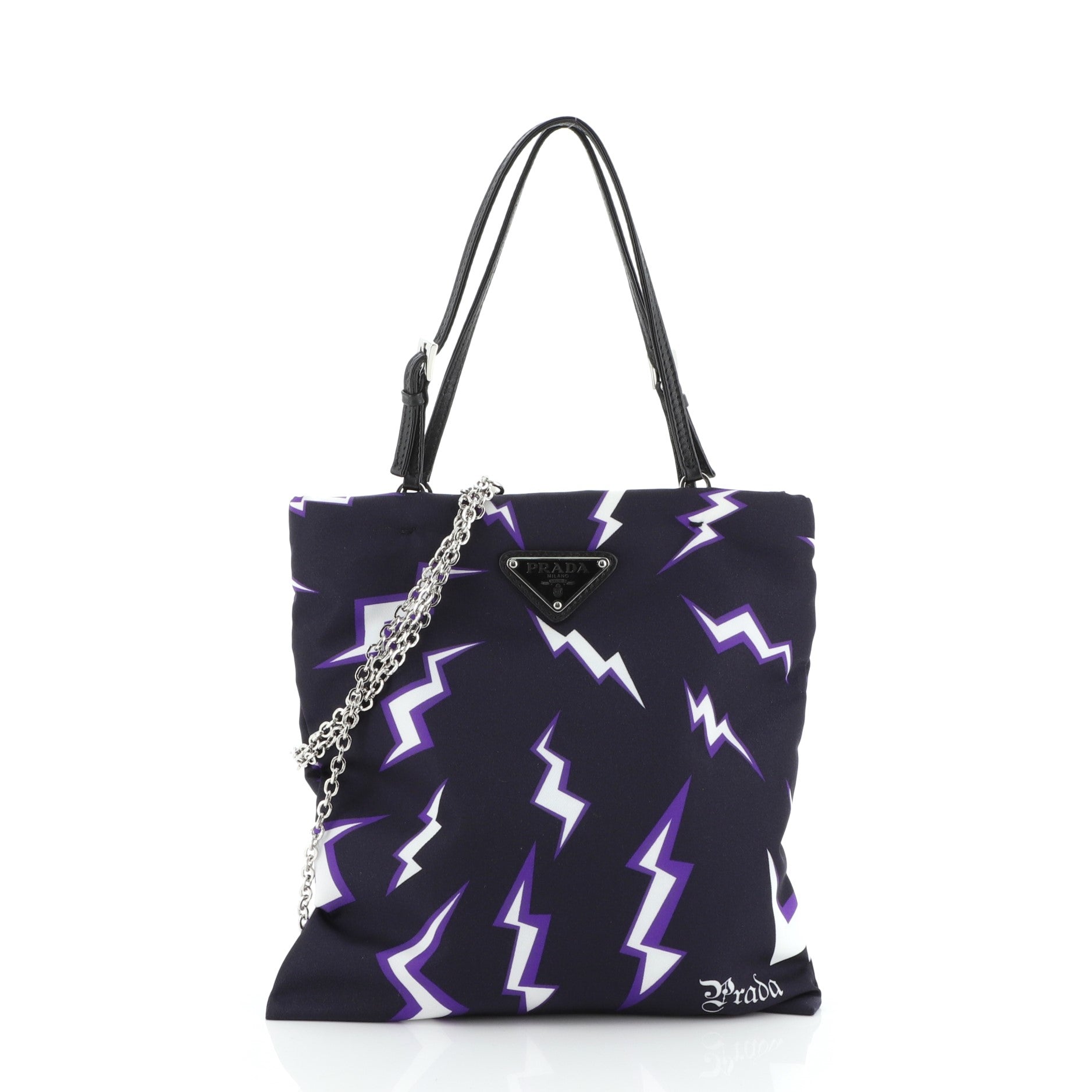 Frankenstein Flat Tote Printed Tessuto Mini