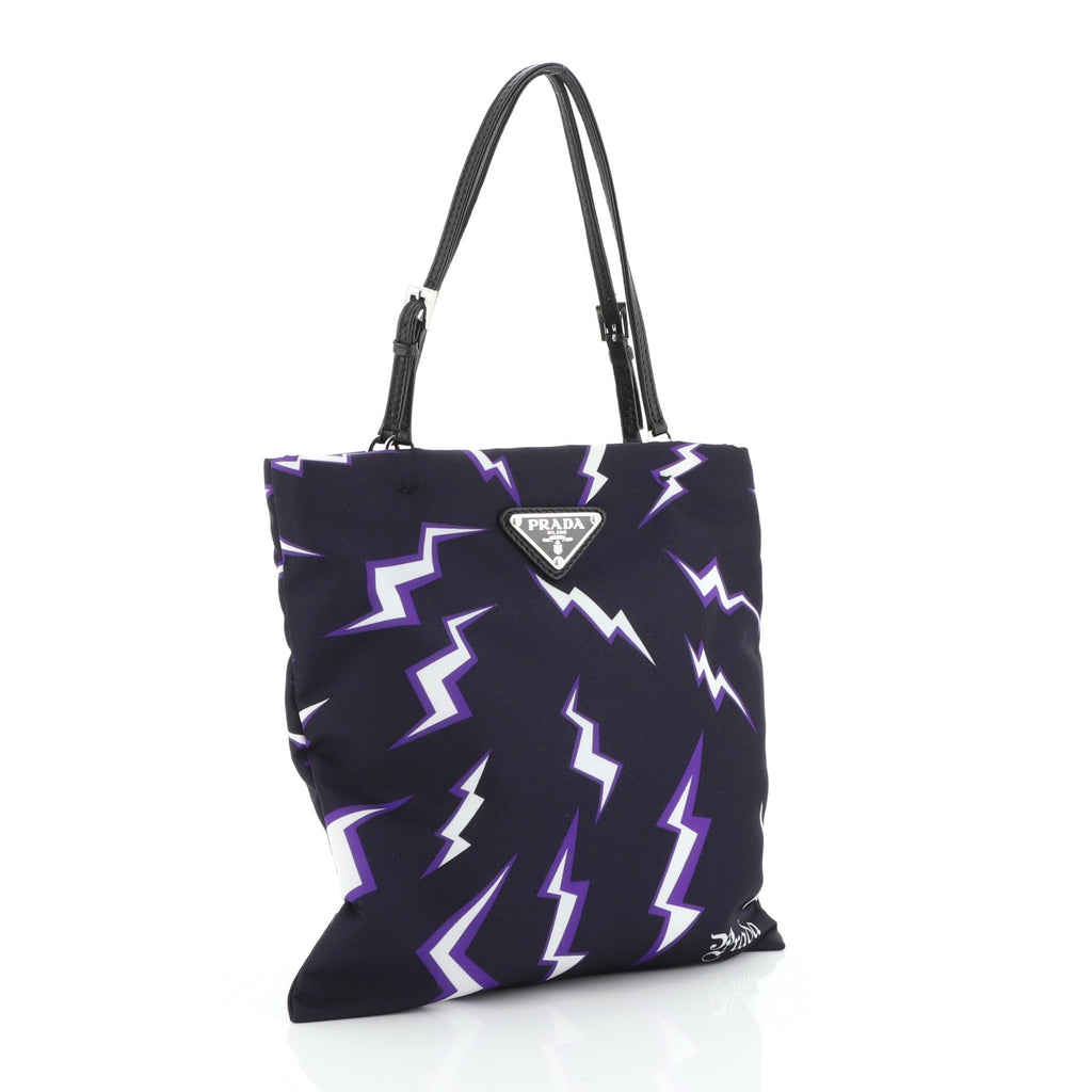 Frankenstein Flat Tote Printed Tessuto Mini