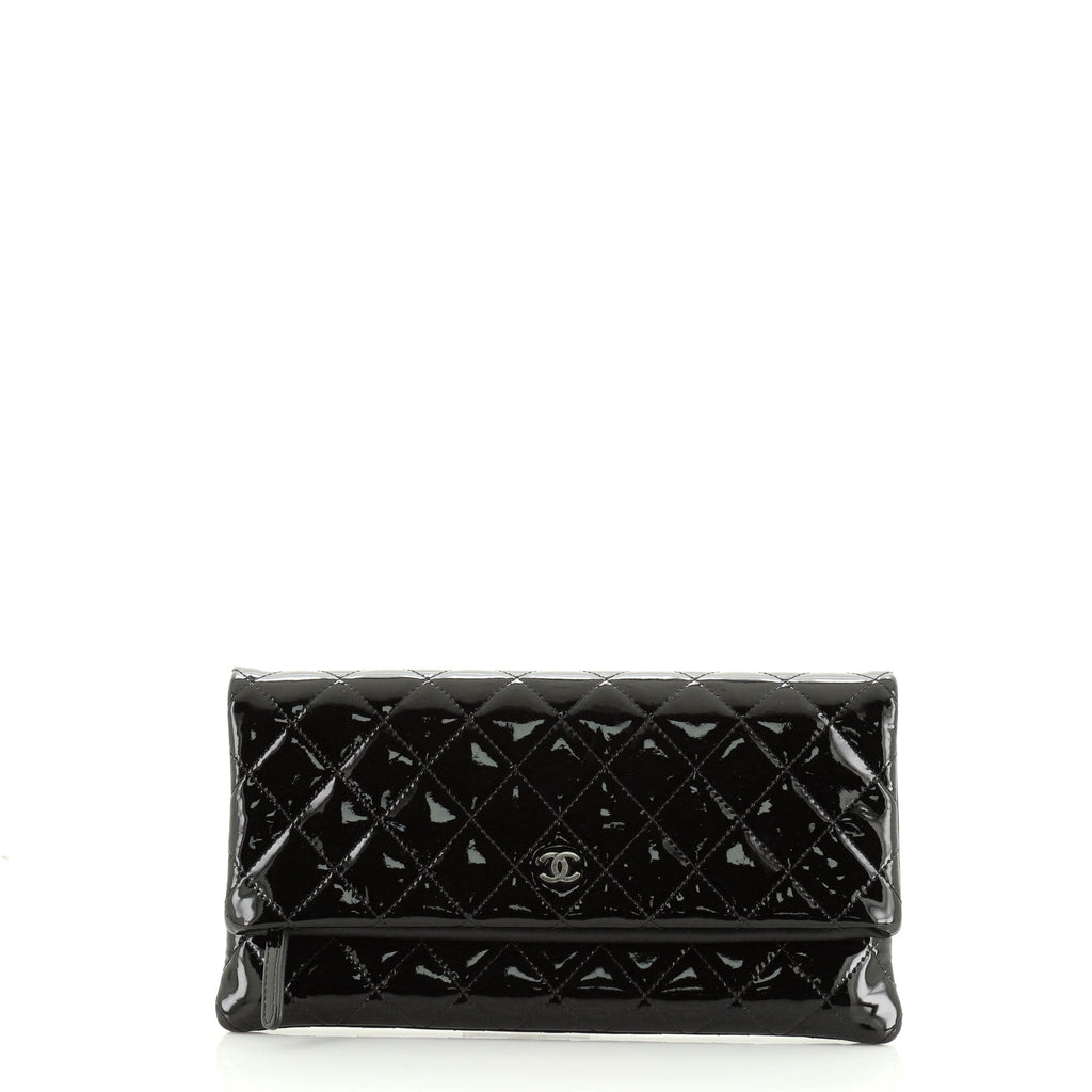 Beauty CC Clutch Quilted Patent