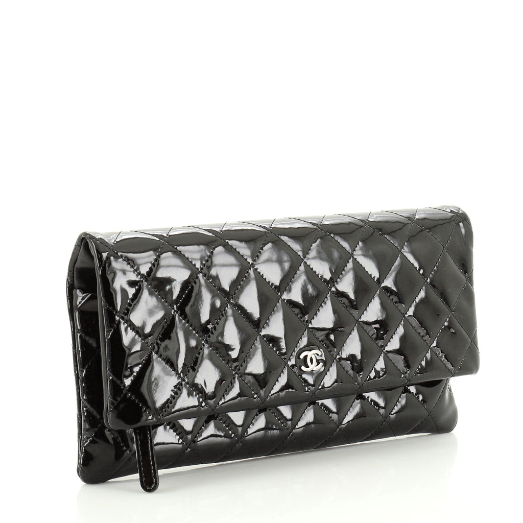 Beauty CC Clutch Quilted Patent