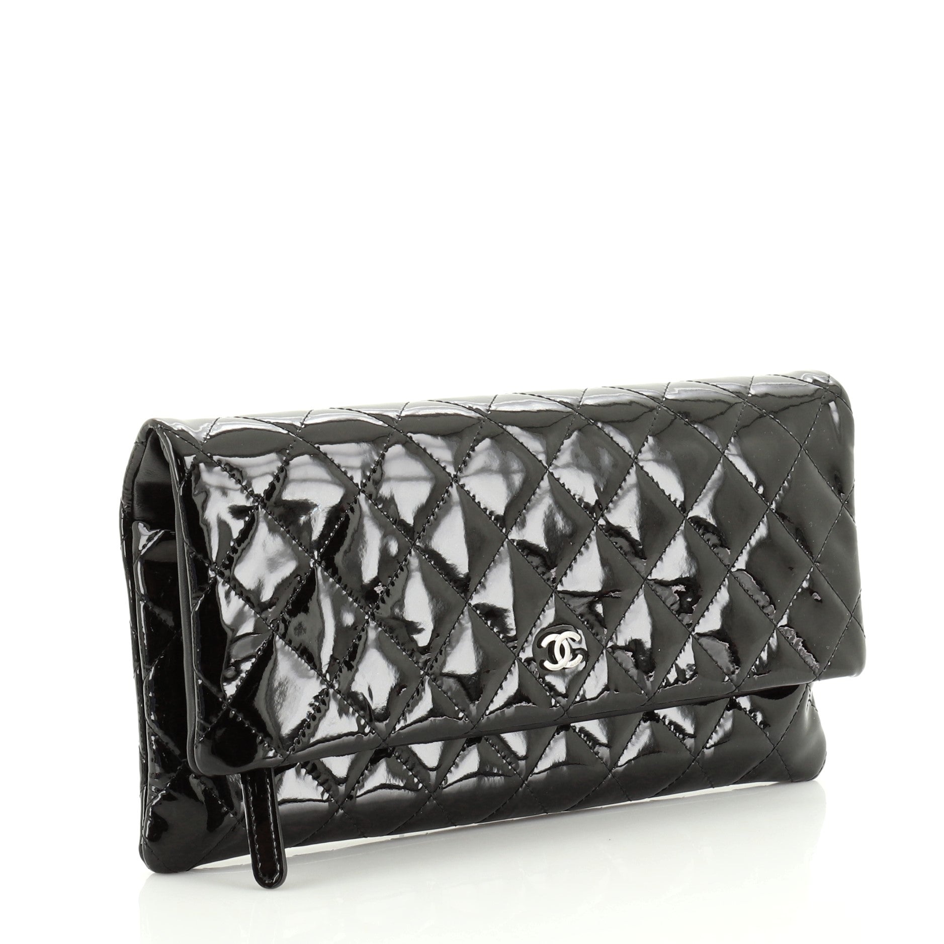 Beauty CC Clutch Quilted Patent
