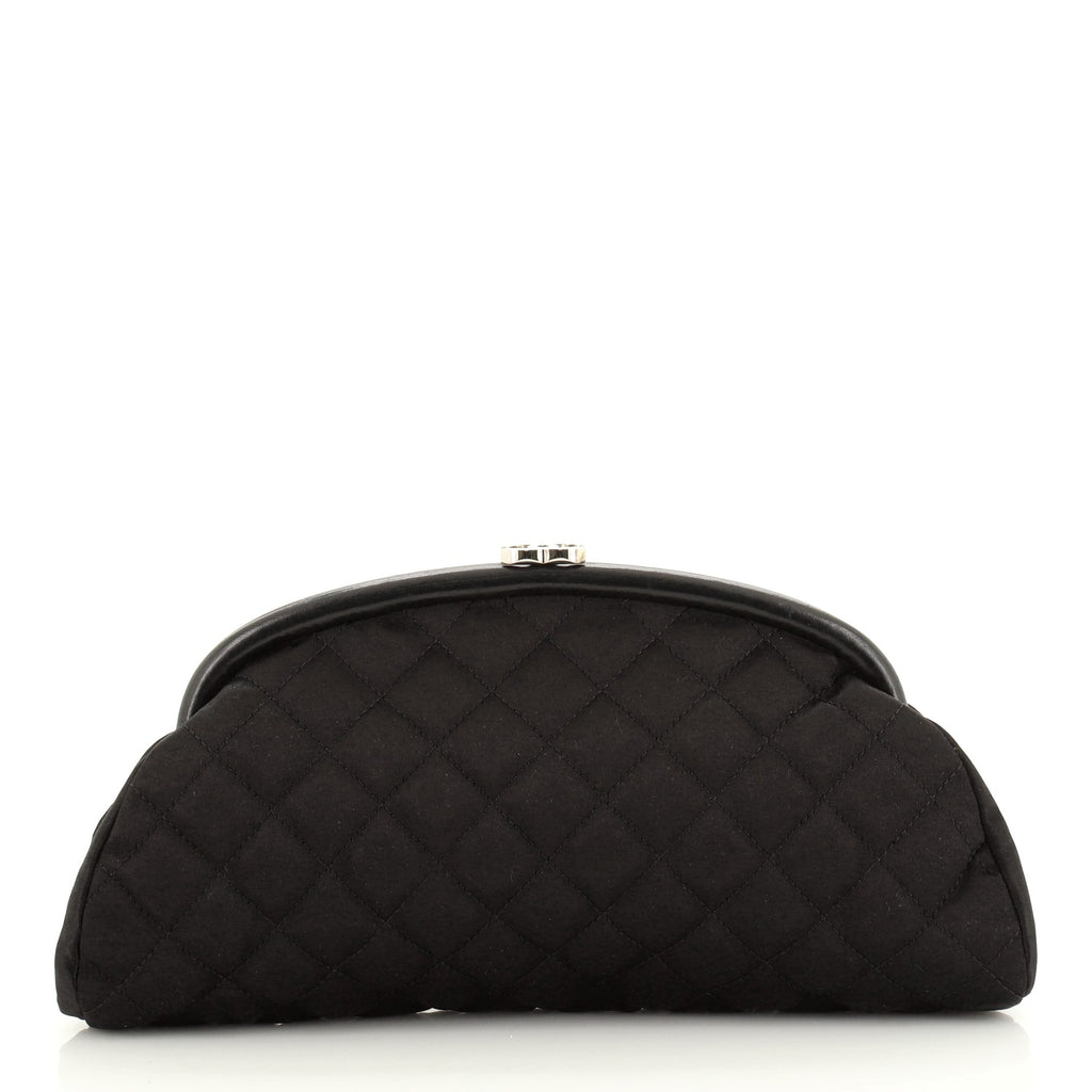 Timeless Clutch Quilted Satin