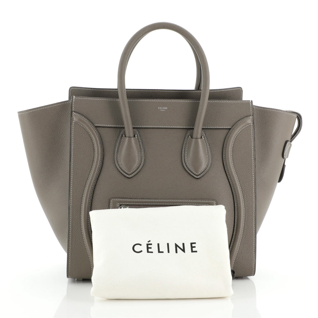 Luggage Bag Grainy Leather Mini