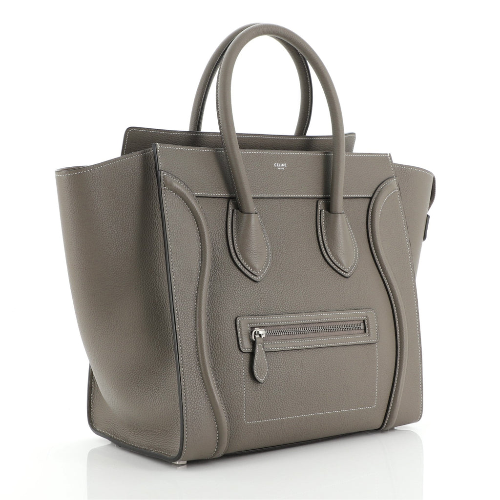 Luggage Bag Grainy Leather Mini