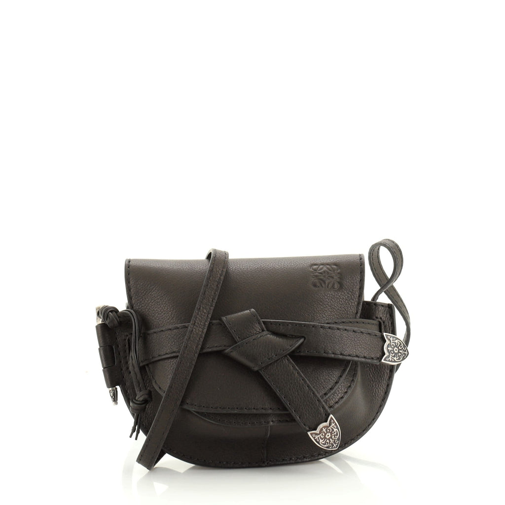 Gate Shoulder Bag Leather Mini