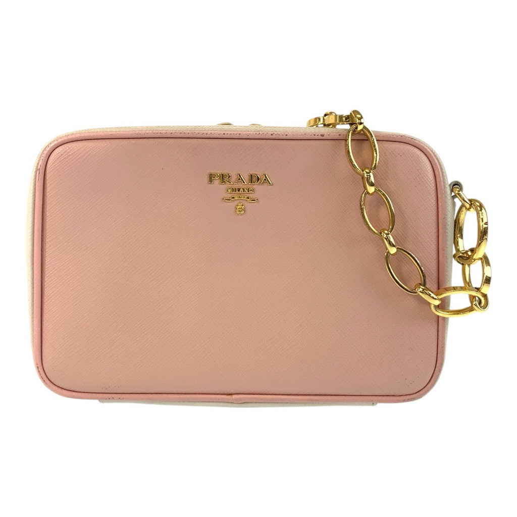 Zip Crossbody Bag Saffiano Leather Mini