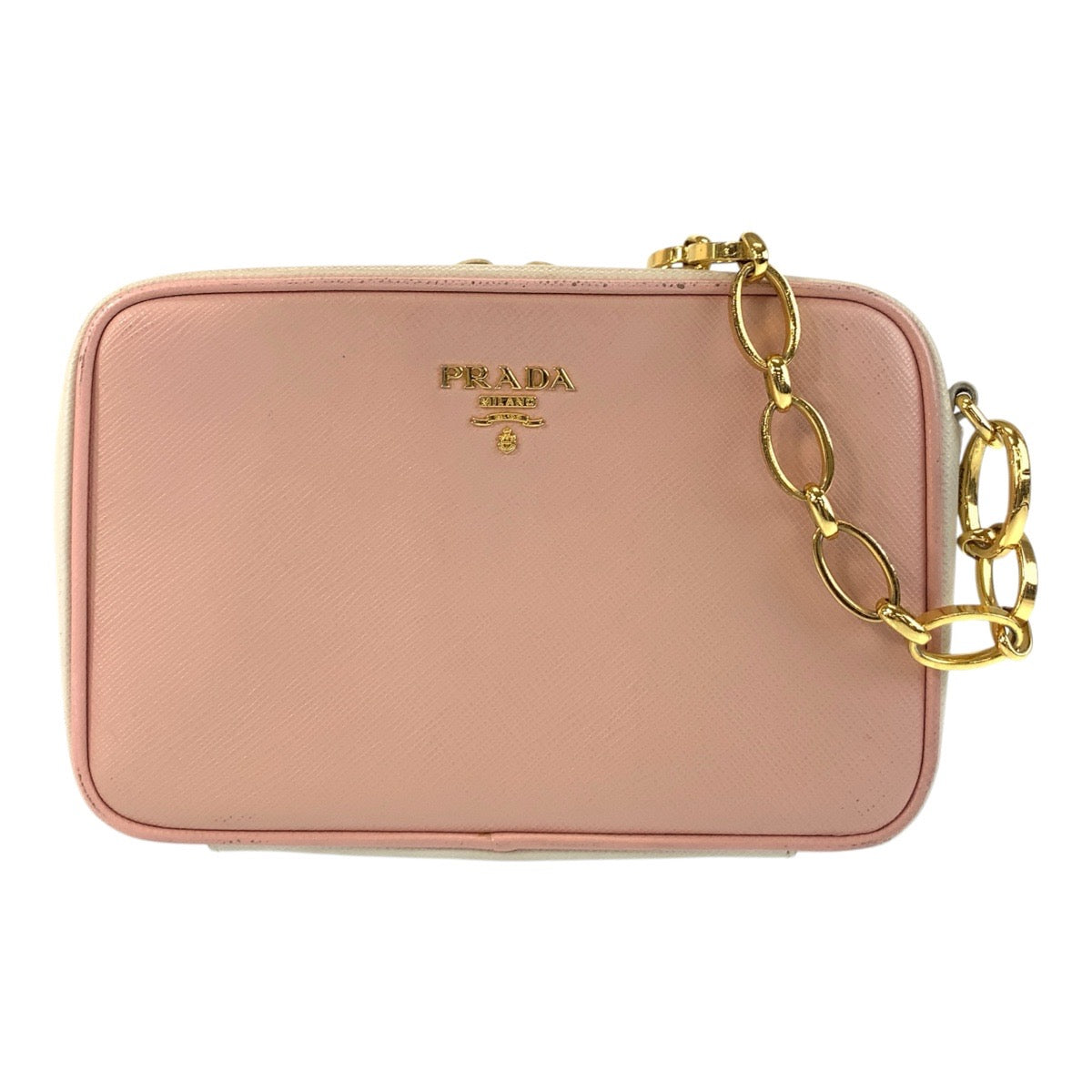 Zip Crossbody Bag Saffiano Leather Mini