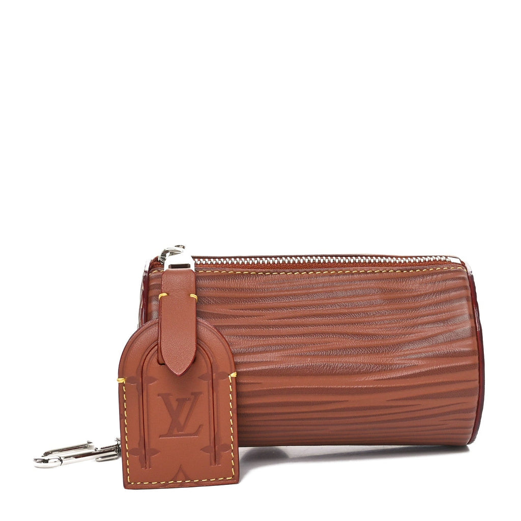 Epi XL Polochon Key Holder Cognac