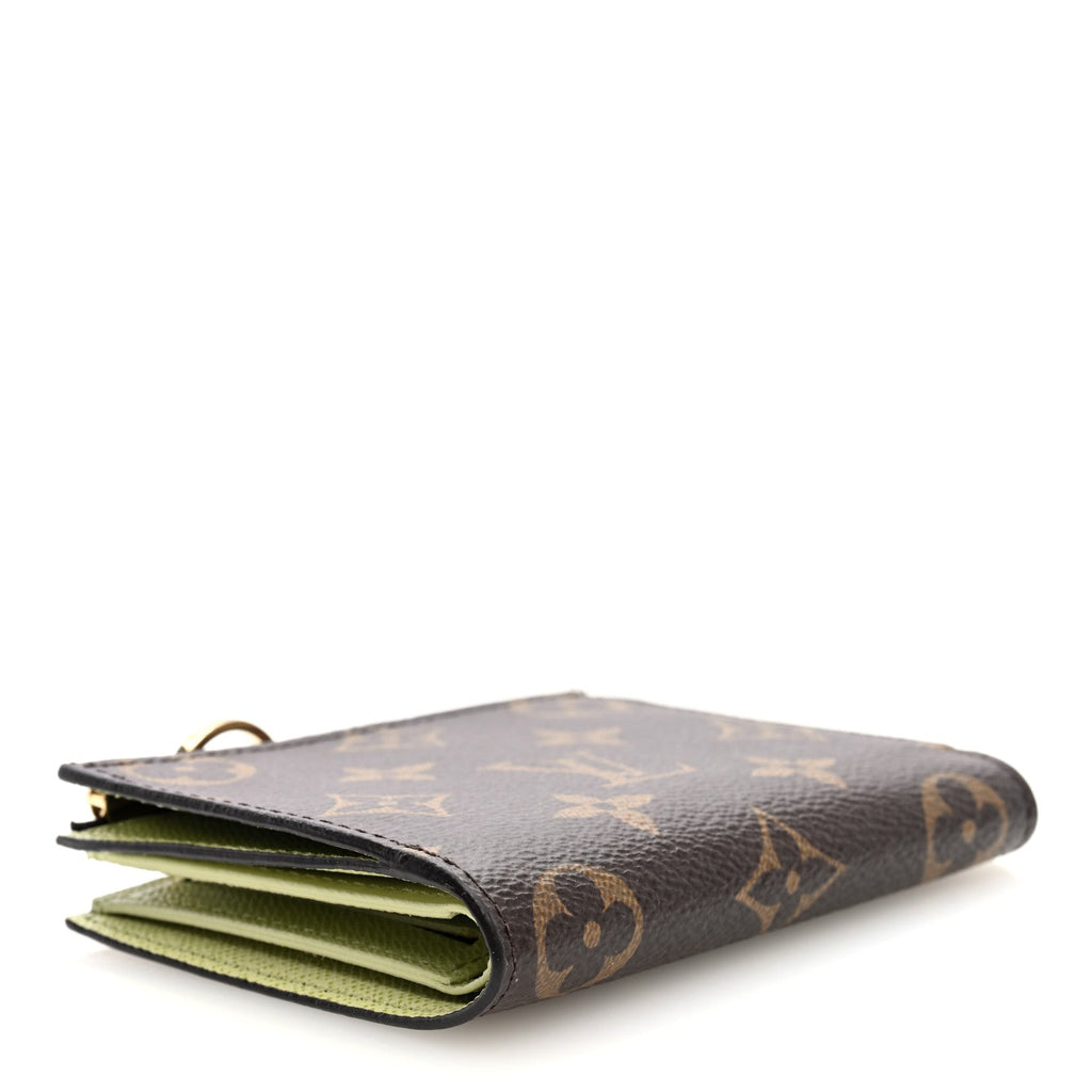 Monogram Lisa Wallet Light Green