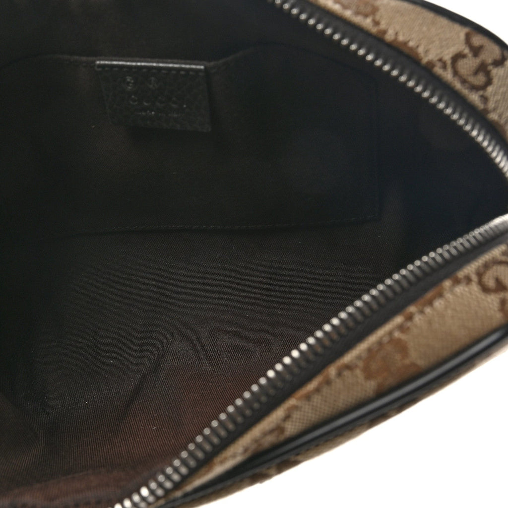 Monogram Belt Bag Dark Brown