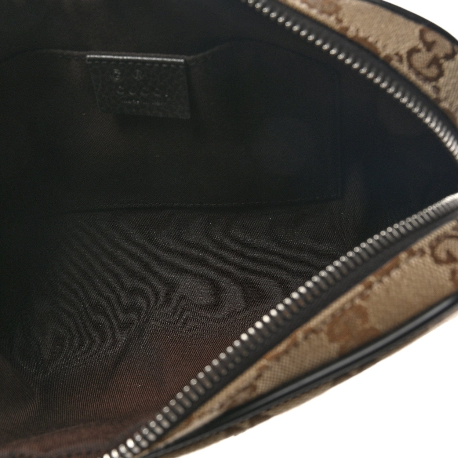 Monogram Belt Bag Dark Brown