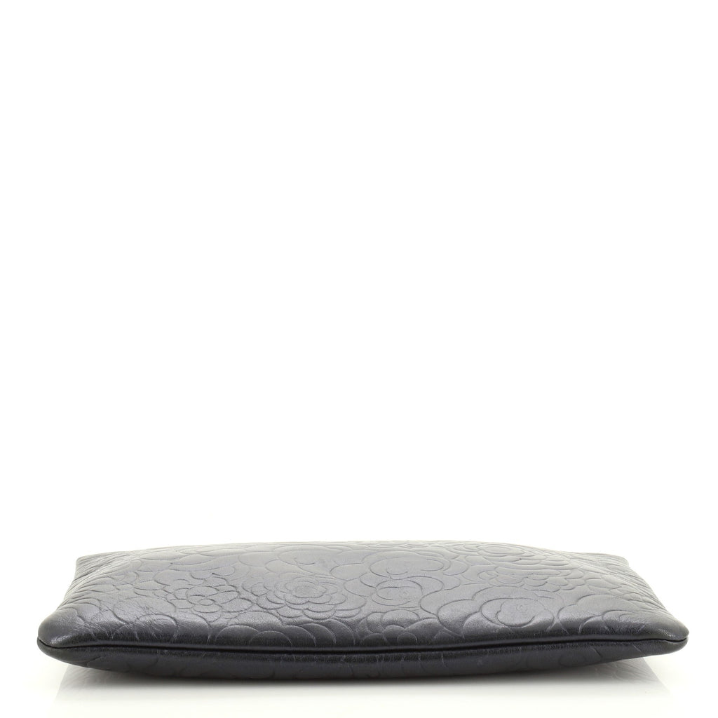 O Case Clutch Camellia Lambskin Large