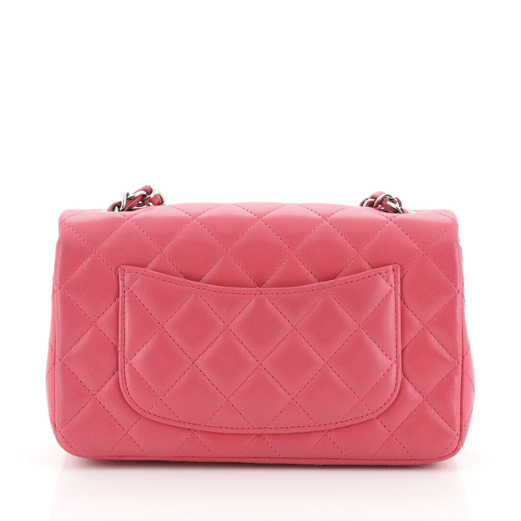 Classic Single Flap Bag Quilted Lambskin Mini