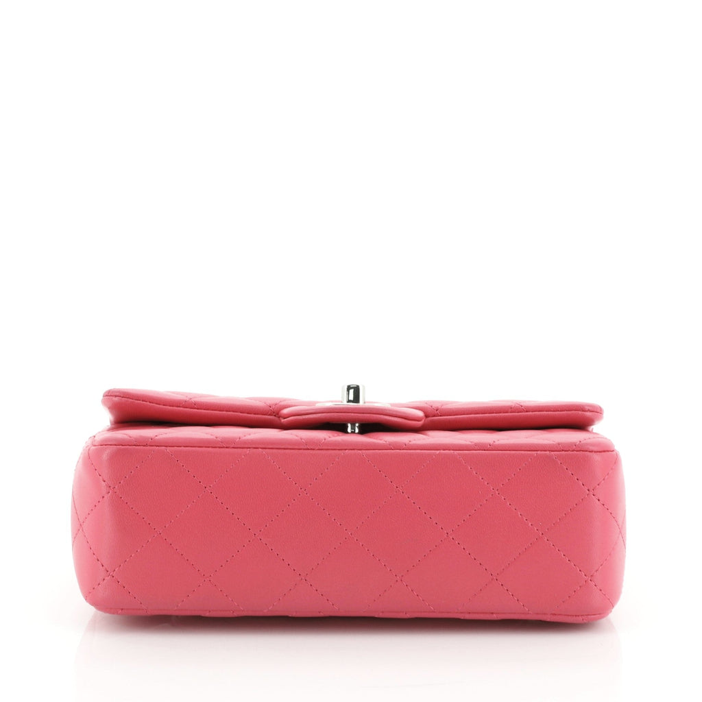 Classic Single Flap Bag Quilted Lambskin Mini