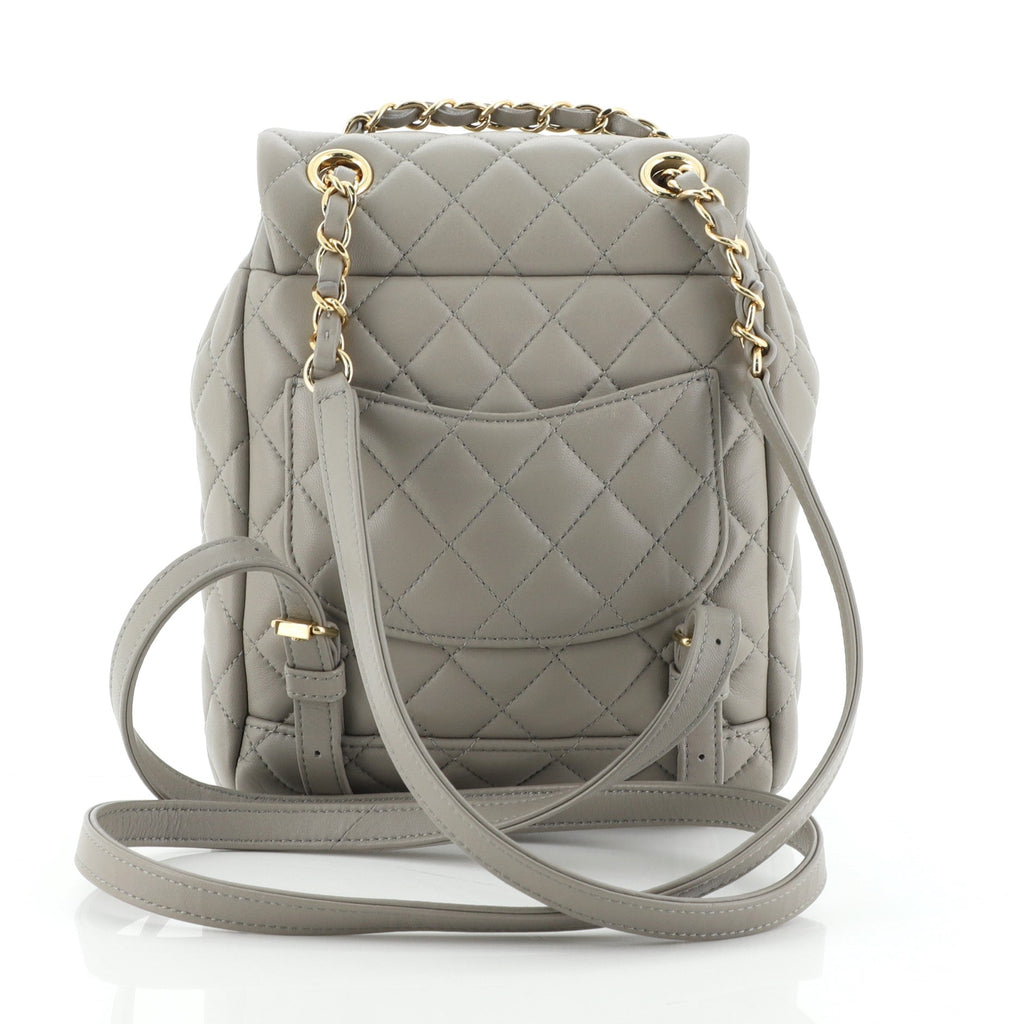 Urban Spirit Backpack Quilted Lambskin Mini