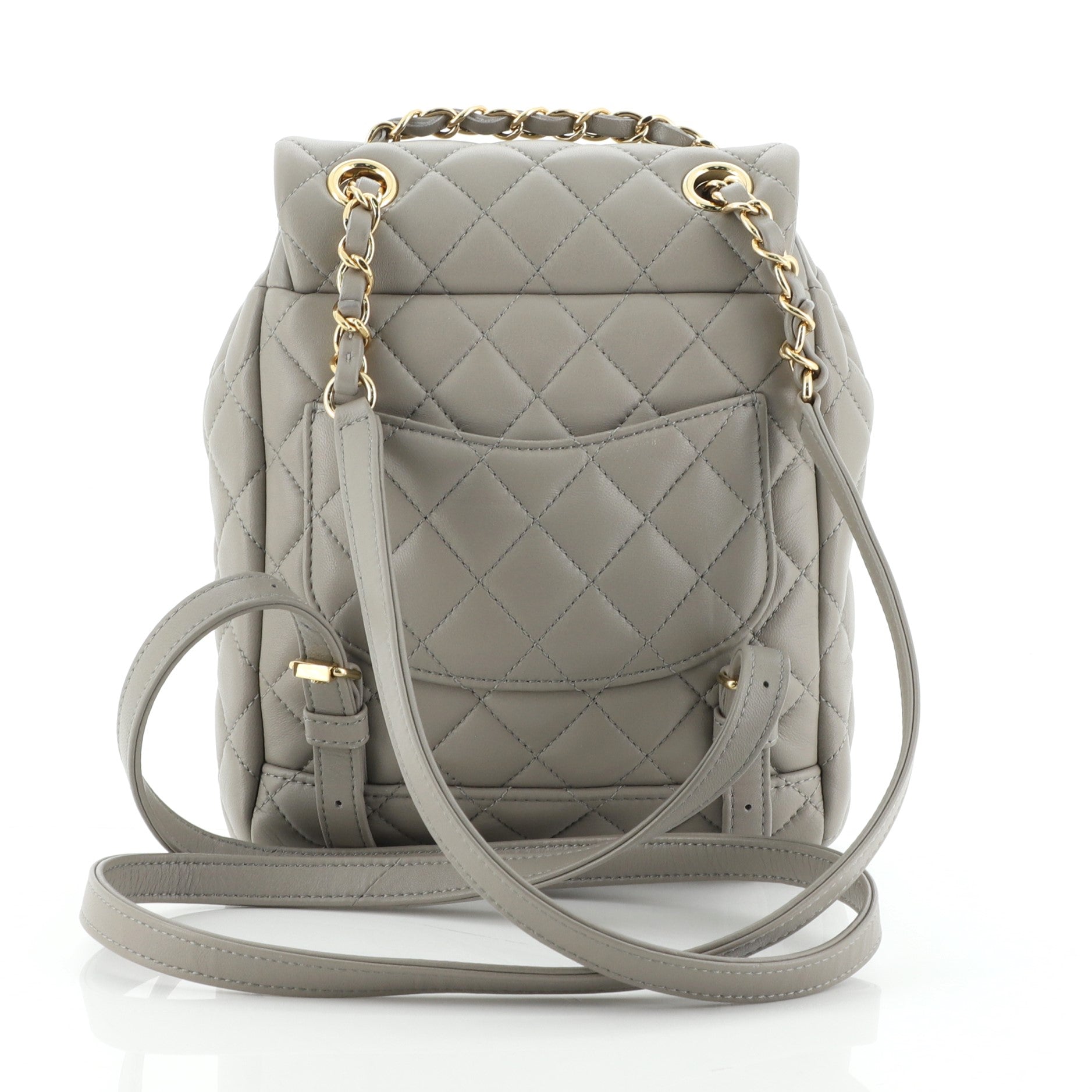 Urban Spirit Backpack Quilted Lambskin Mini