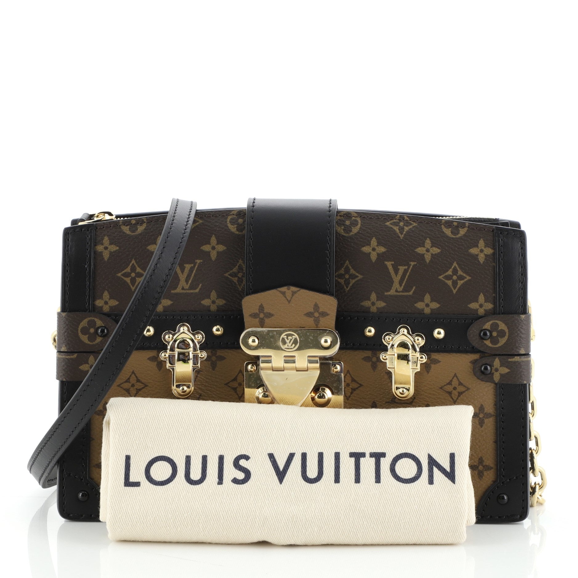 Trunk Clutch Reverse Monogram Canvas