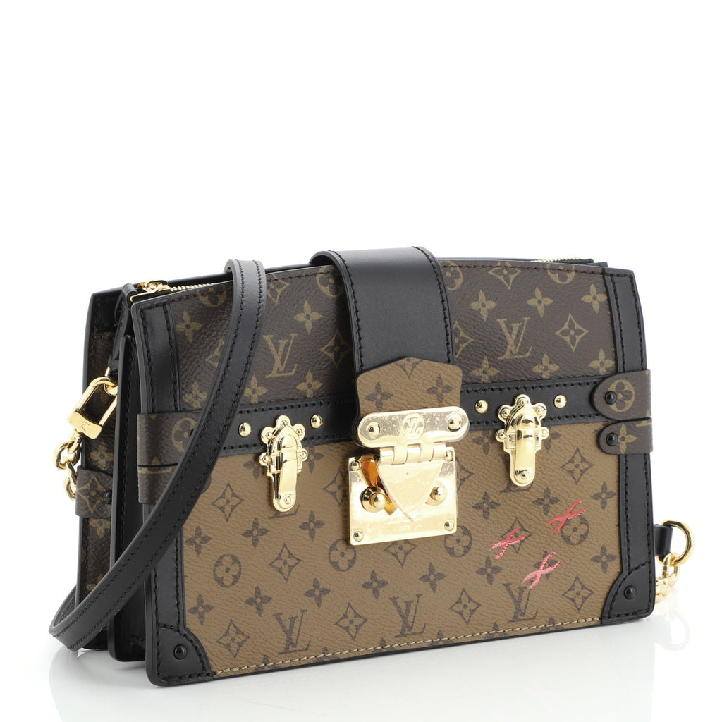 Trunk Clutch Reverse Monogram Canvas